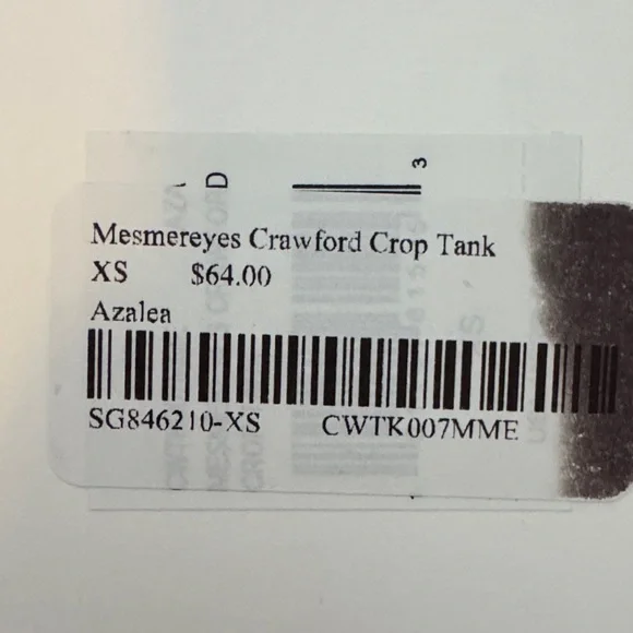 Spiritual Gangster Magenta Crop Top with Eye Design - Picture 2 of 3